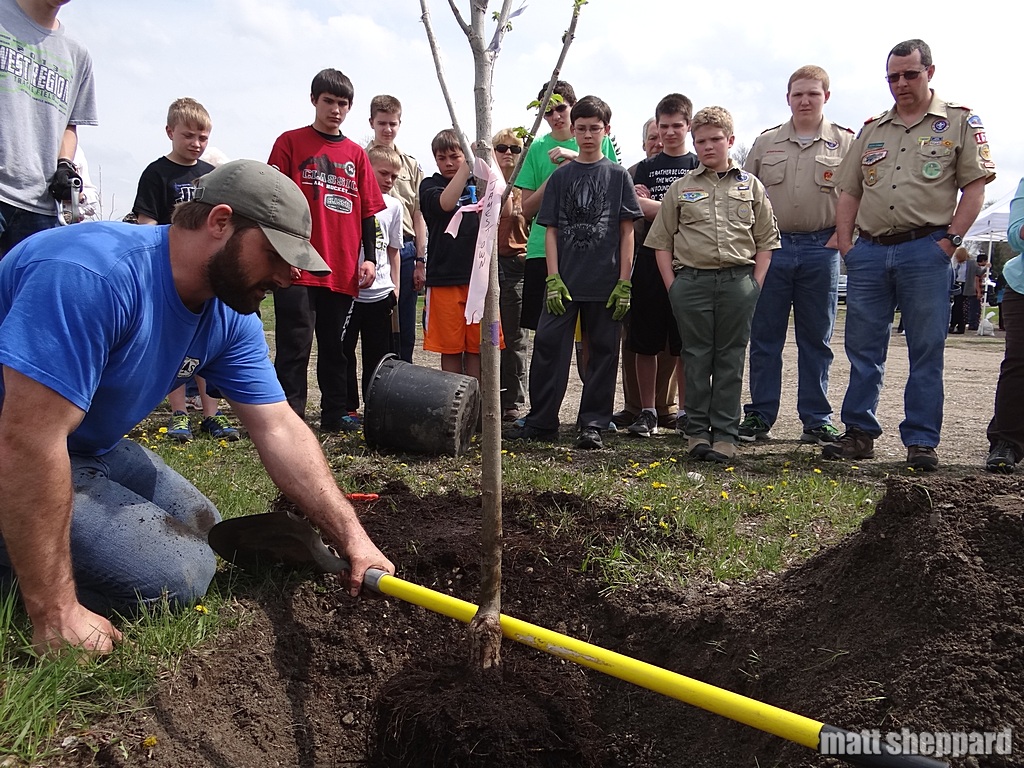Arbor Day May 19, 2014 Jamestown, ND